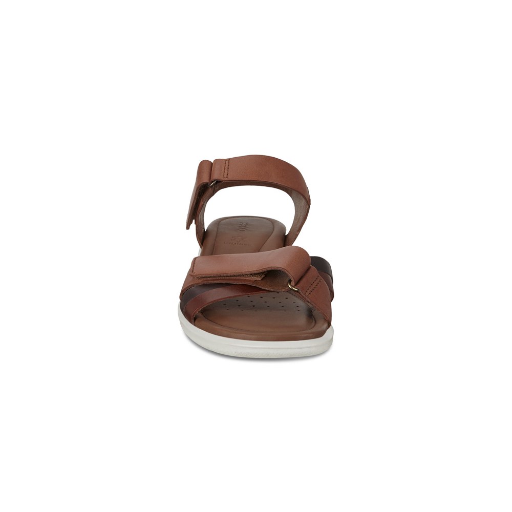 Sandalias Mujer - ECCO Felicia Adjustable Strap - Marrom - APB490372